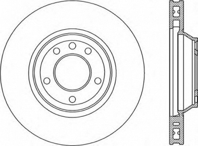 OPEN PARTS bdr229920 -  Тормозной диск